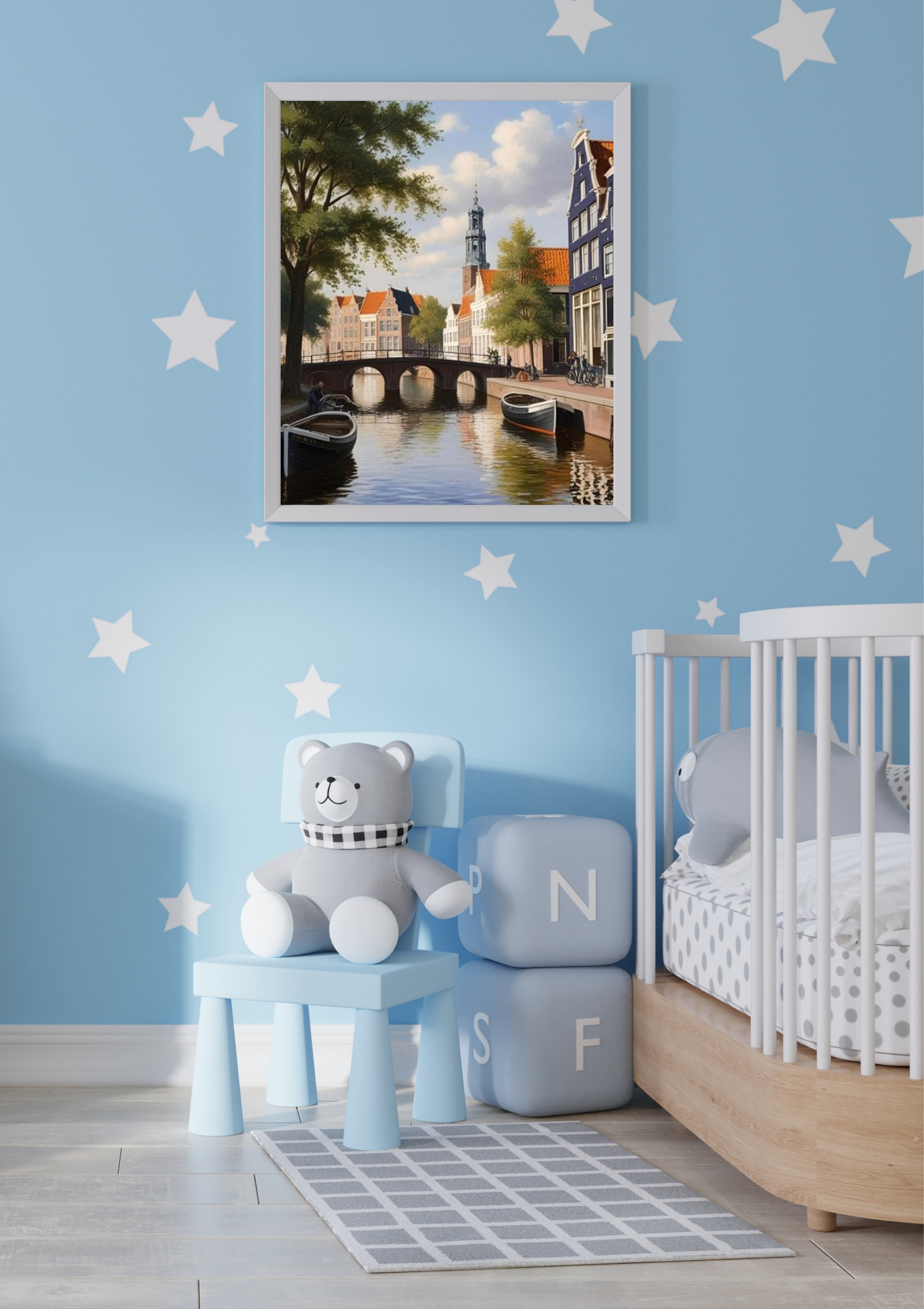 Utrecht Dom tower canvas print, premium home decor